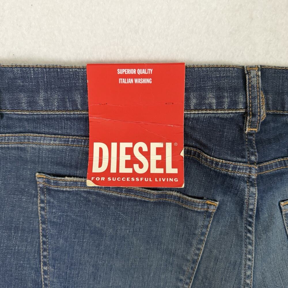 Diesel Mens Jeans Size 40x32 2019 D Strukt 09C73 Made in Italy - Picture 16 of 16
